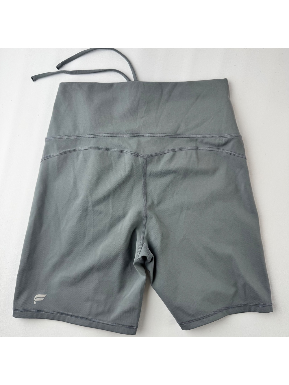 Fabletics PureLuxe Women’s Medium Gray Blue Biker Shorts